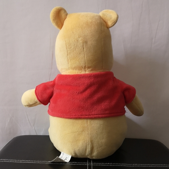 Disney Winnie the Pooh Bear Stuffed Toy, Excellent Condition, 12" Tall - Picture 4 of 5